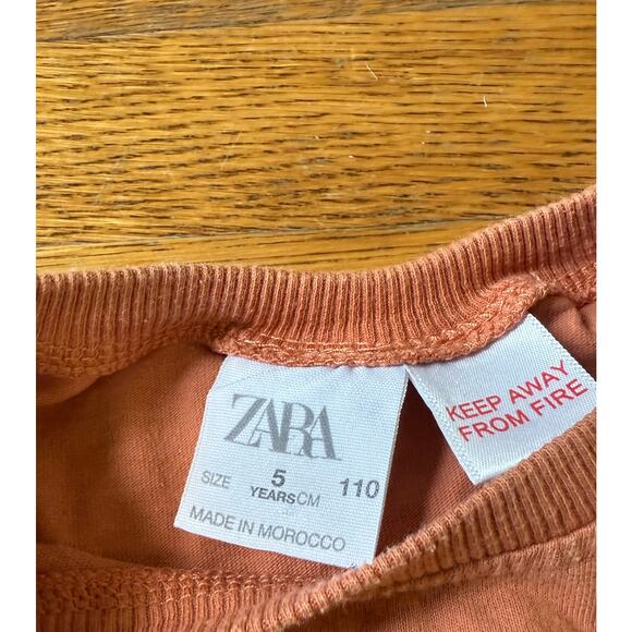 Zara Boys' Embroidered Palm Bay Shirt Size 5 - Picture 3 of 4